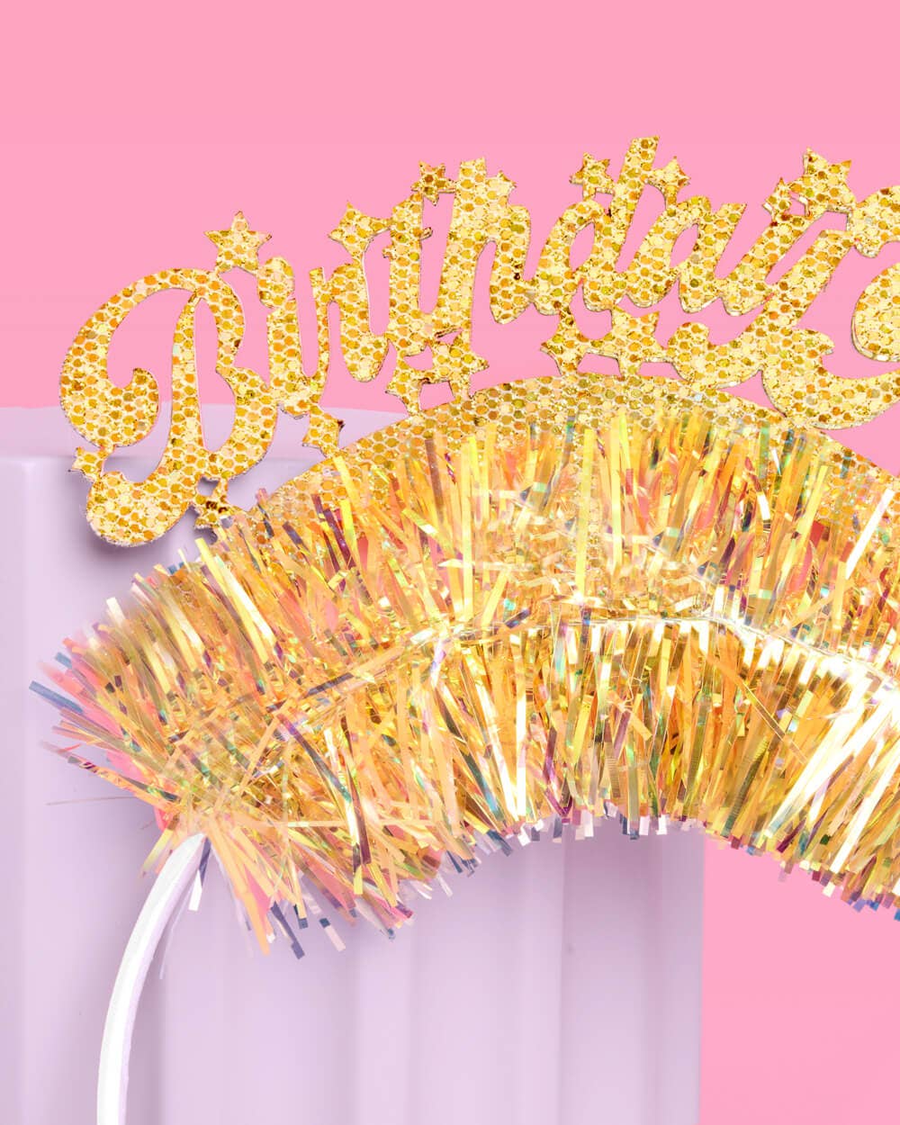 Golden Girl Birthday Headband - birthday party, accessory
