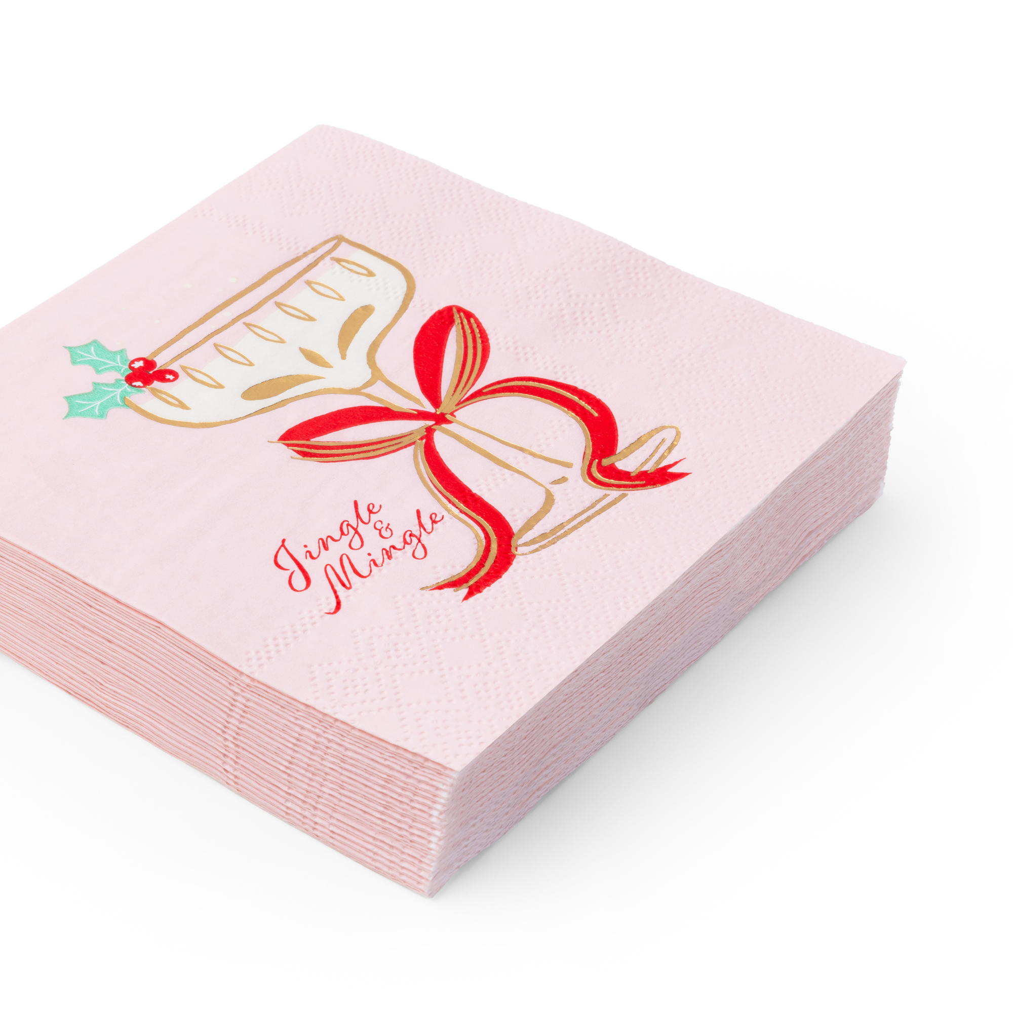 CHRISTMAS SPIRITS COCKTAIL NAPKINS