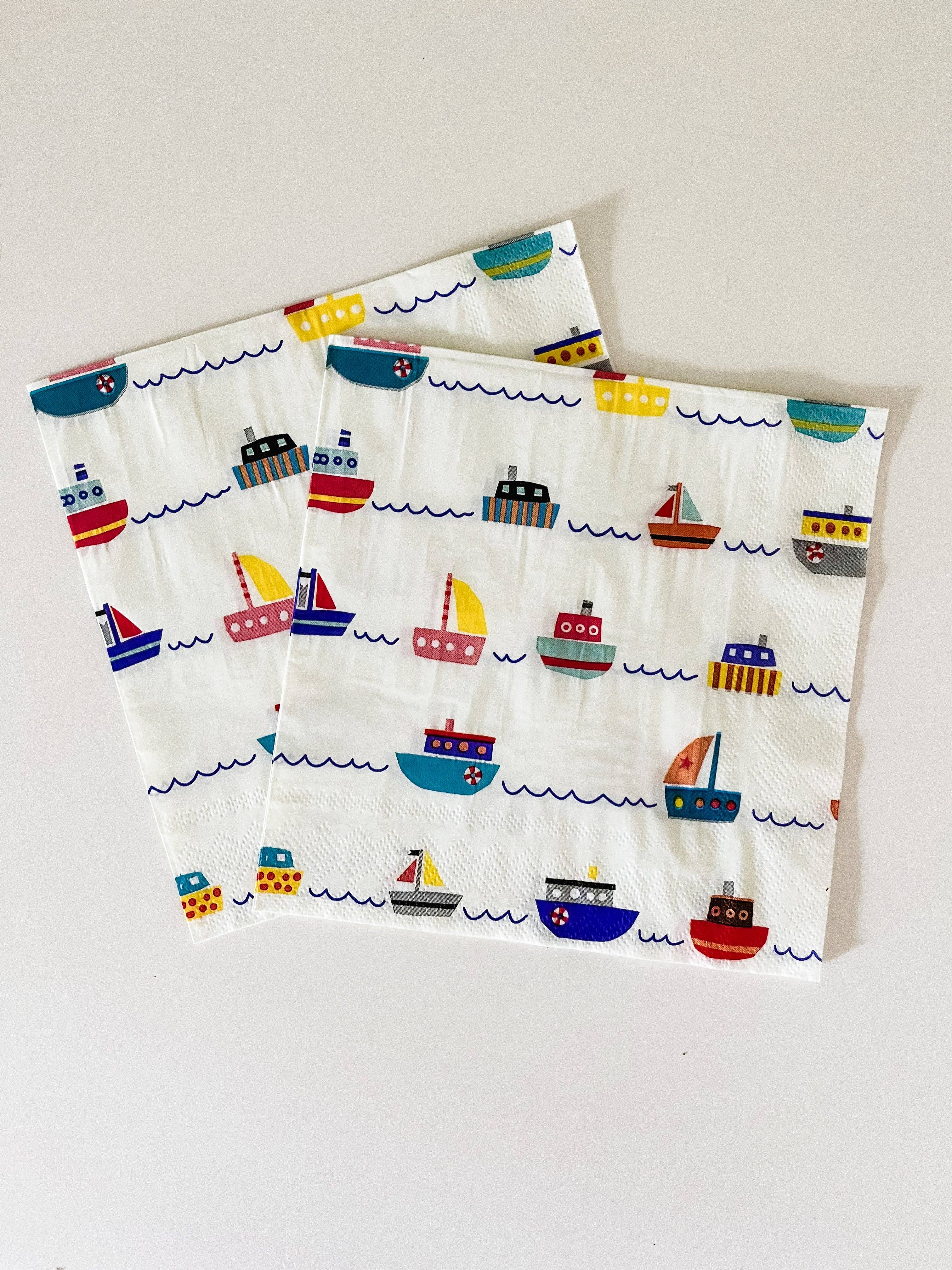 Boat Napkins Large