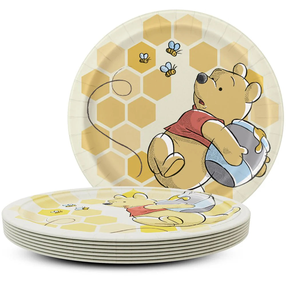 WINNIE THE POOH PLATES 8CT